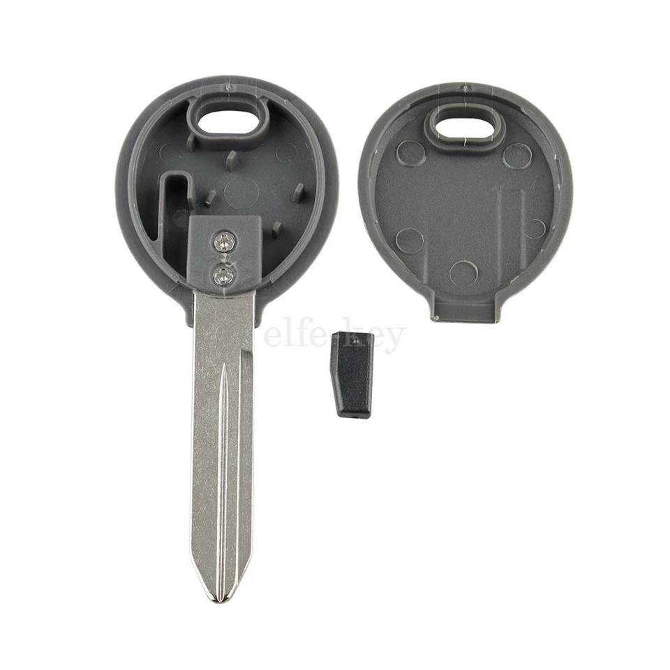 2 llaves de transpondedor de repuesto para Jeep Wrangler 2002 2003 2004 2005 Y160-PT ID64 Foto 3 de 4