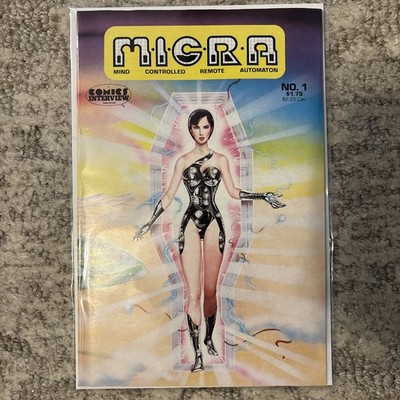 MICRA #1,Mind Controlled Remote Automation, Comics Interview 1986 