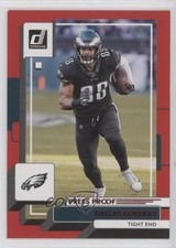 2022 Panini Donruss Press Proof Red Dallas Goedert #170 1p5