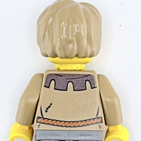 LEGO cas410 Milo Peasant Male Young Minifigure 10193 Medieval Market Village