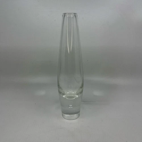 Steuben Teardrop Bud Vase By David Hills 8” Art Glass signed