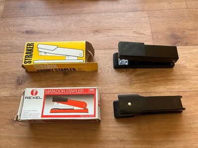 Vintage Rexel + Straker Tacker Retro - Matador + Ebenholz