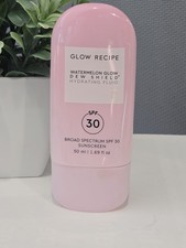 Glow Recipe Watermelon Glow Dew Shield SPF 30 Hydrating Fluid Sunscreen 1.69oz.