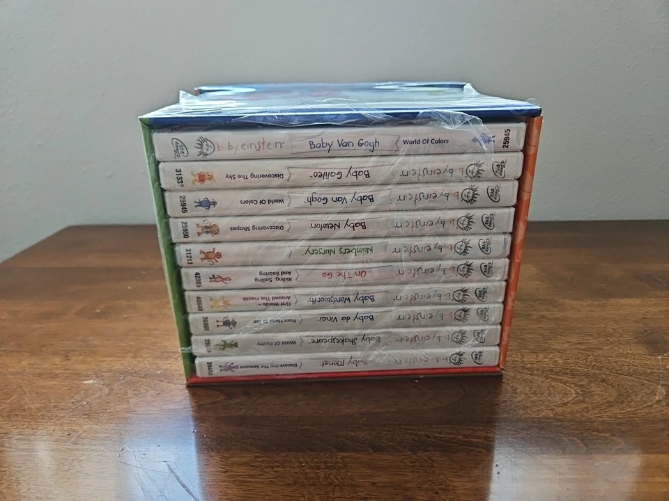 BABY EINSTEIN 10 DVD Toy Chest Collection One Factory Sealed - Image 3 of 4