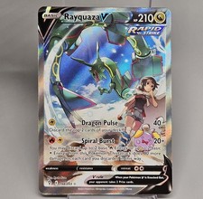 Pokemon 2021 SWSH Evolving Skies Card #194/203 Rayquaza V NM on eBay