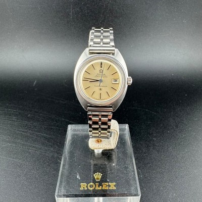 OMEGA Constellation Date REF 568.001 25mm Ladies Auto Chronometer w/Box & Papers