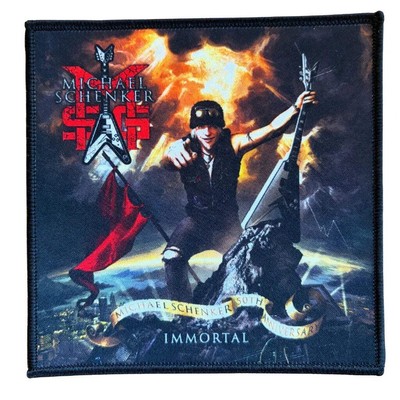 Michael Schenker Group Patch · Immortal · Band Aufnäher · Offizieller Merch