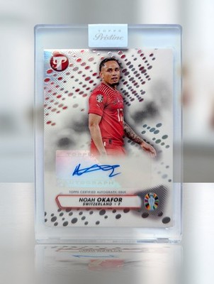 Noah Okafor - Topps Pristine Road to EURO 2024 - #PA-NO - Pristine Autograph