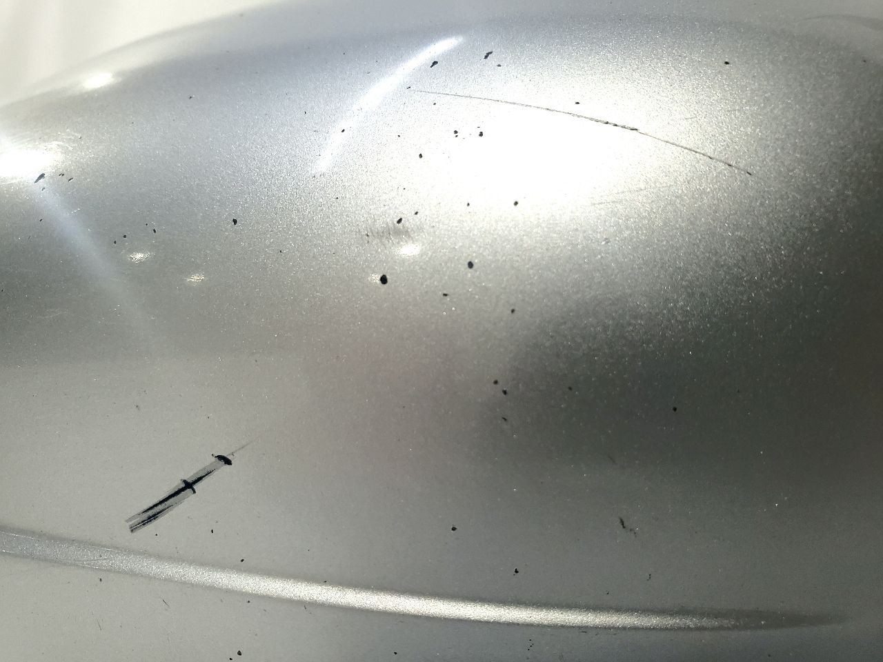 2003 Maserati Spyder Cambiocorsa OEM Left Side View Door Mirror Silver