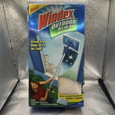 Windex Outdoor All-In-One Glass & Window Cleaning Tool Starter Kit New Sealed