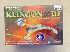 Polar Lights STAR TREK Klingon D7 Battlecruiser Model Kit #4202 SEALED