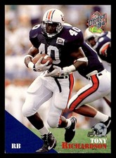 Tony Richardson 1994 Classic NFL Draft Rookie Card #70 Dallas Cowboys. rookie card picture