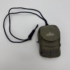 Samsonite Vintage Khaki Camera Case Zip Pockets Shoulder Strap Belt Clip