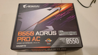 GIGABYTE B550 AORUS PRO AC Motherboard AM4 (Rev-1.1)
