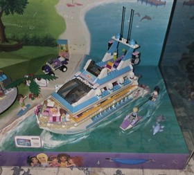 Lego Friends 💥 Store Display Dolphin Cruiser Bakery Heartlake 41005 41006 41015