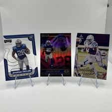 20-21 Panini Jonathan Taylor RC 3 Cards Momentum, Luminance, & Illusions 258/399