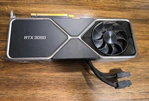 NVIDIA GeForce RTX 3080 Founders Edition 10GB GDDR6X Graphics Card
