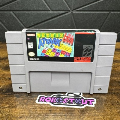 Tetris Attack (Super Nintendo) Cleaned, Tested & Authentic 