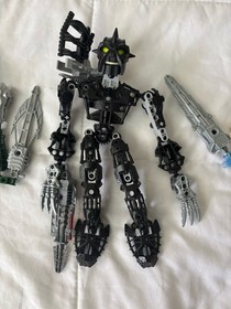 LEGO Bionicle Complete Lot Toa Inika Kongu #8731 Nuparu #8729 And Matoro #8732
