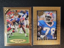 Bruce Smith Bills NFL HOF 1996 Ultra Gold Foil & Topps Gallery Singles 🔥