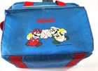 ☆ ? Vintage 1990 Nintendo Blue Z Bag Travel Case Mario Luigi - Please Read ☆ ?