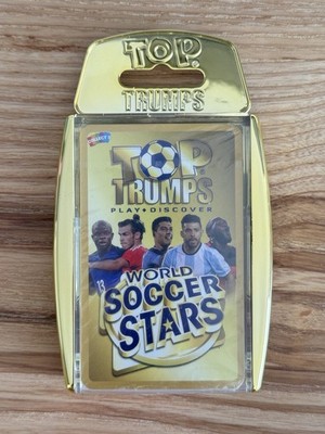 2019 Top Trumps World Soccer Stars Card Game - Sealed / New