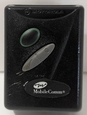 VTG Motorola Mobile Comm Pager Beeper with Belt-Clip Powers Up Light Works