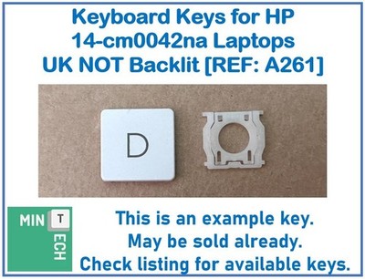 Tastatur Ersatz Tasten für HP 14-cm0042na Laptops UK Layout NICHT Hintergrundbeleuchtung