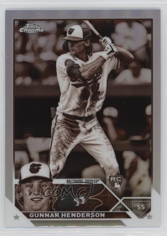 2023 Topps Chrome Sepia Refractor Gunnar Henderson #2 2s2