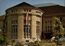 Buffet Badischer Bahnhof Basel vintage postcard o401