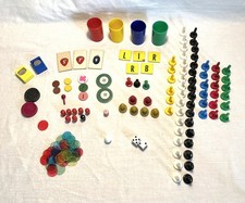 MISCELLANEOUS GAME BOARD PIECES
