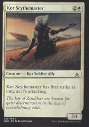 Kor Scythemaster 023/184 Oath of the Gatewatch Common MTG