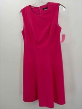 Pre-Owned Tommy Hilfiger Pink Size 6 Knee Length Sleeveless Dress