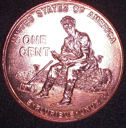 2009-P Lincoln Formative Years - WDDR-004- Error Cent