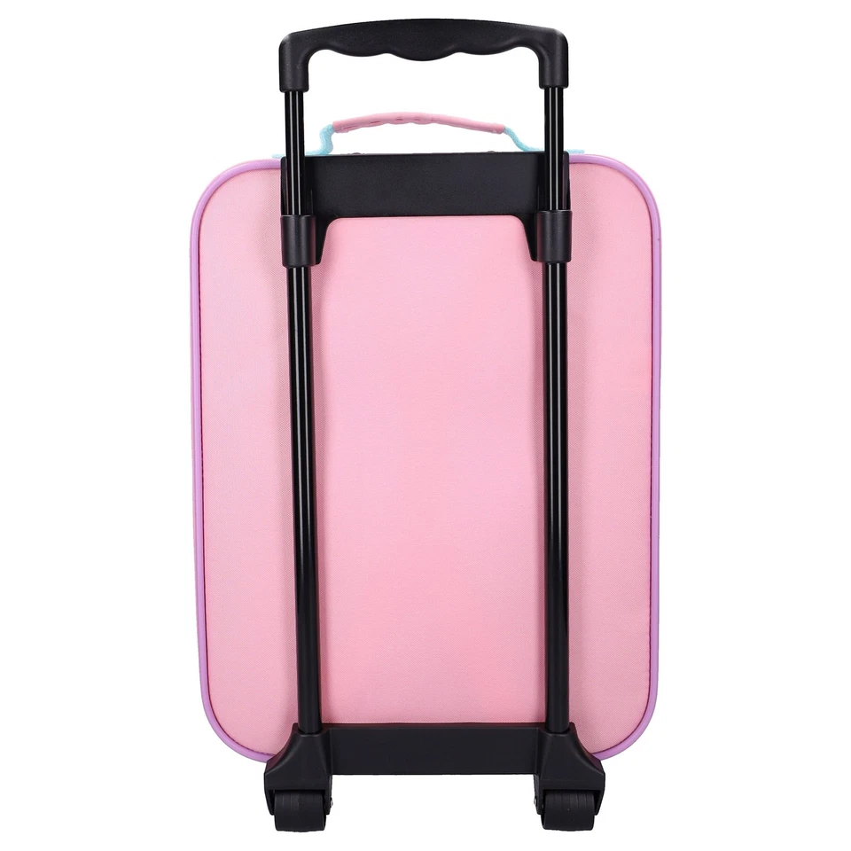 Disney Stitch Trolley Koffer Kinder Mädchen Kinderkoffer mit Rollen Trolly Pink - Bild 3 von 4