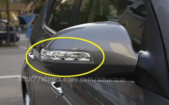 Passenger Outside Mirror Lamp for 2009 2010 2011 2012 Hyundai Elantra Touring - Image 2 of 2