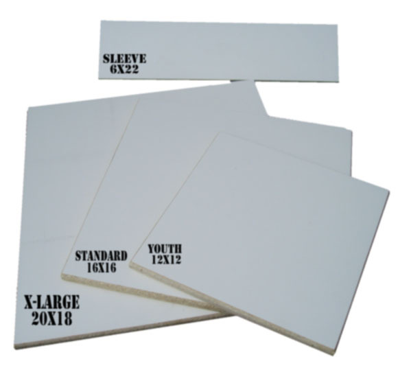 Square Cut Screen Printing Platen / Pallet Starter Kit 4 platens eBay