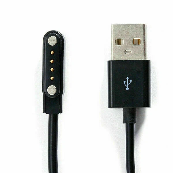 Universal 4Pin Magnetic Charging Cable USB Charger Cord for Smart