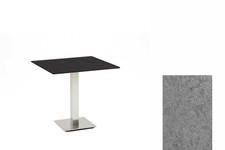 Gartentisch NIEHOFF «Bistrotisch 95x95» HPL Granit DesignEsstisch