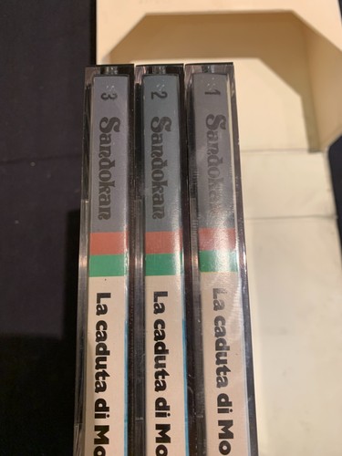 COFANETTO SANDOKAN LA CADUTA DI MOMPRACEM SUPER 8 MM COLORE SONORO 3 BOBINE - Foto 7 di 8