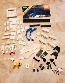 Vintage Lego 6875 HOVERCRAFT SPACE SYSTEM Complete Manual