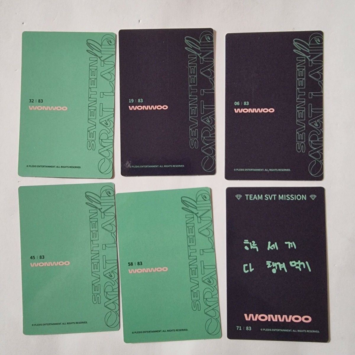 SEVENTEEN ] 2022 SEVENTEEN CARAT LAND OFFICIAL TRADING CARD