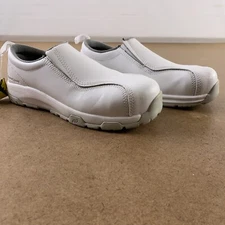 Nautilus Women's Size 9 ESD White Composite Toe SD10 Slip On Work Shoe N1652 New