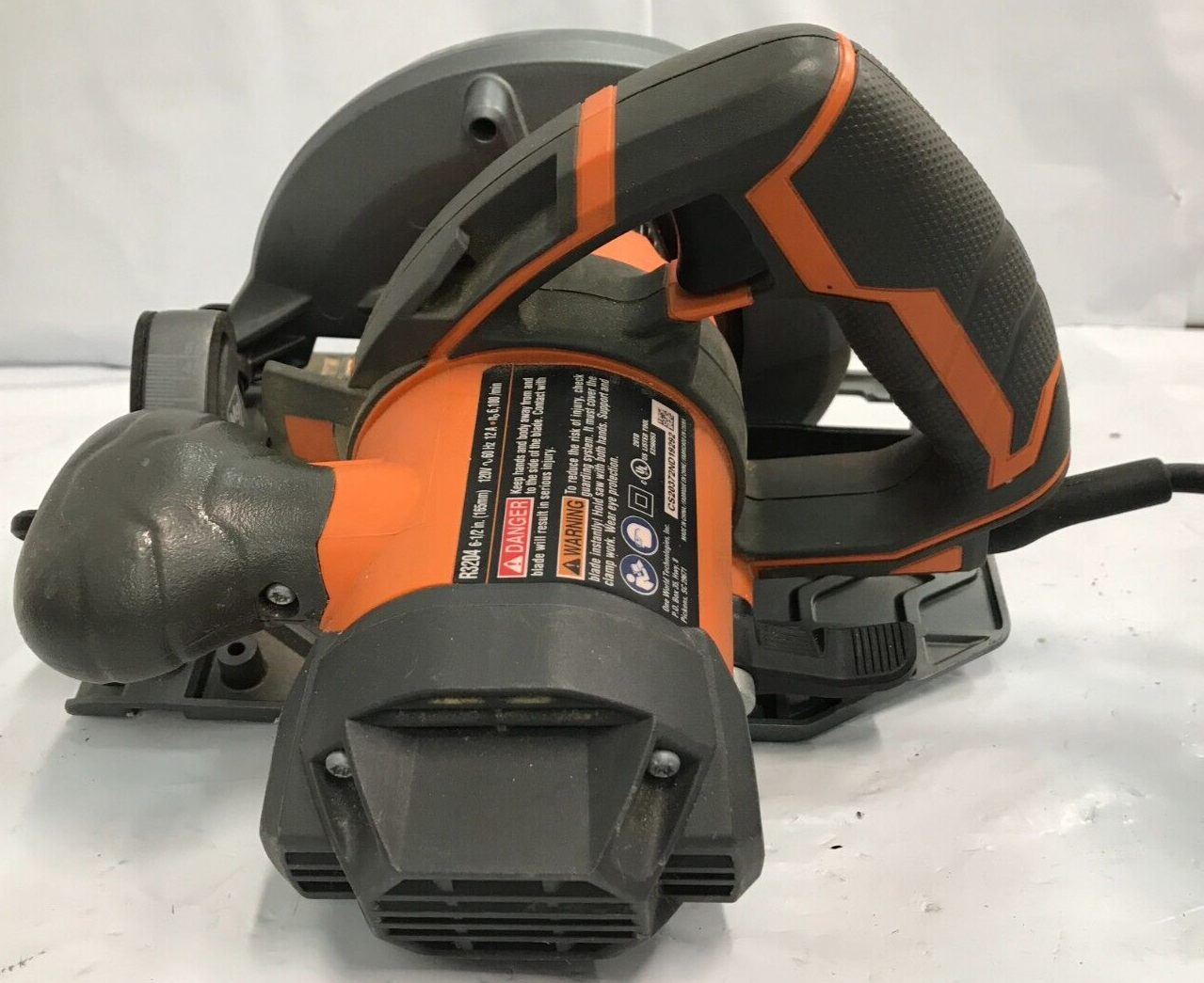 RIDGID R3204 12 Amp Corded 61/2 in. Magnesium Framing Circular Saw, VG eBay