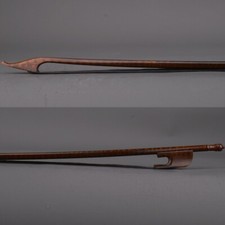 A Master Baroque Style Antique Snakewood Violin Bow 4/4 Black Hair Stiff Special