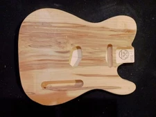 TL Guitar Body, Spalted Maple Veneer, MADE IN USA - #1-920