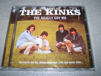 THE KINKS ''YOU REALLY GOT ME'' THE BEST OF U.K. IMPORT CD SEALED