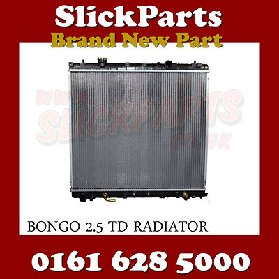 Bongo Radiator fits MAZDA BONGO RADIATOR 2.5 TURBO DIESEL AUTOMATIC OR MANUAL 95 03 ...