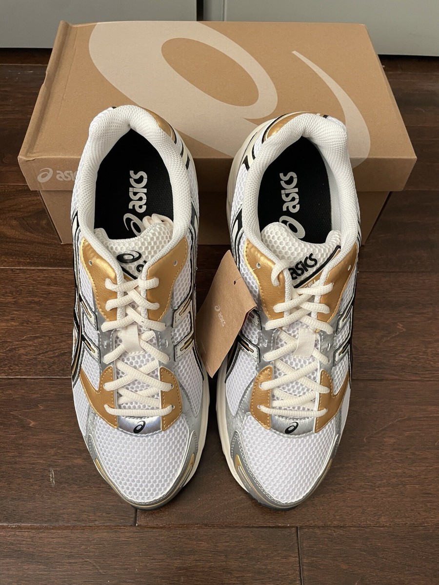 Size 12 - ASICS Gel 1130 White Black Gold ✓SHIPS TODAY✓ | eBay