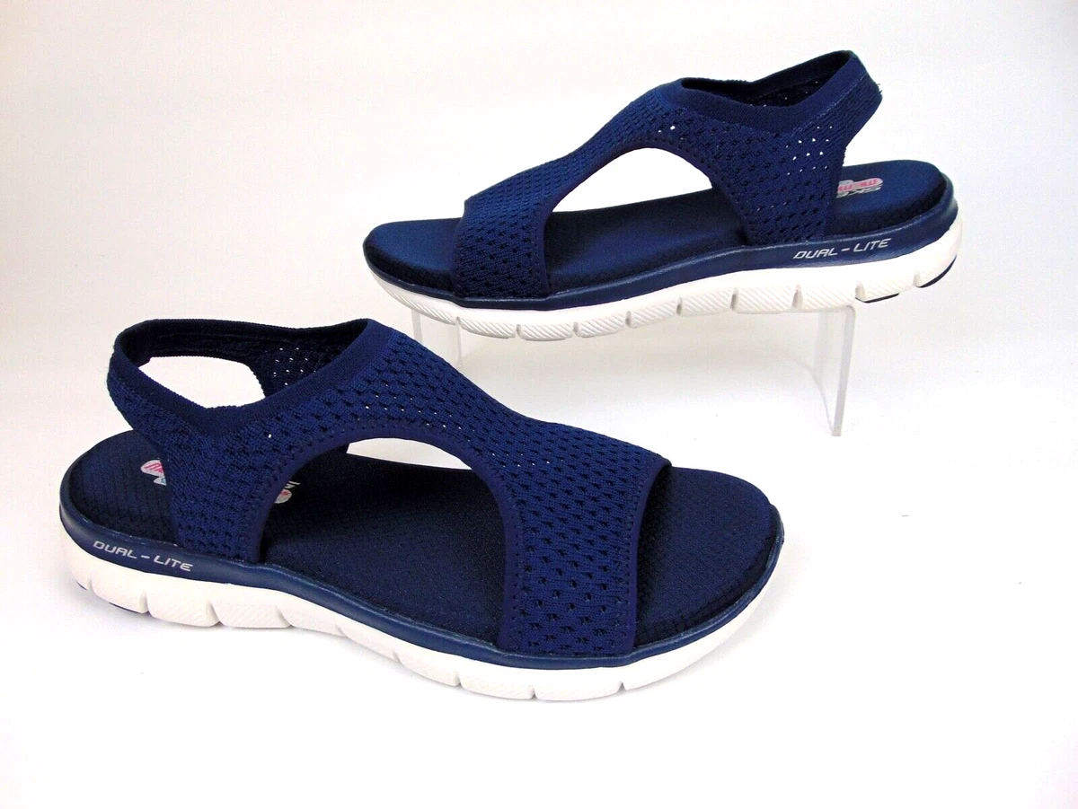 Skechers women's flex appeal sales 2.0 deja vu sandal